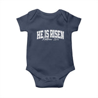 He Is Risen Baby Onesie Easter Day Christian Jesus Religious Gift