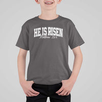 He Is Risen T Shirt For Kid Easter Day Christian Jesus Religious Gift