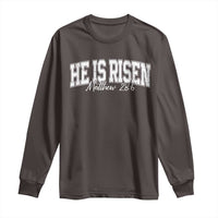 He Is Risen Long Sleeve Shirt Easter Day Christian Jesus Religious Gift