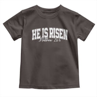He Is Risen Toddler T Shirt Easter Day Christian Jesus Religious Gift