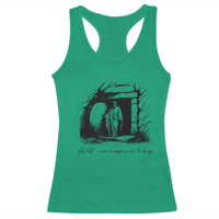 Easter Religious A Lot Can Happen In 3 Days Racerback Tank Top
