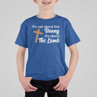 Easter Religious T Shirt For Kid It's Not About The Bunny It's About The Lamb