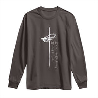 Easter Cross Long Sleeve Shirt Its Not About The Bunny About Lamb