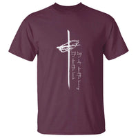 Easter Cross T Shirt Its Not About The Bunny About Lamb