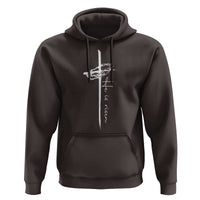 Easter Cross He Is Risen Jesus Christian Hoodie