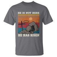 Jesus He is Risen T Shirt Matthew 28:6 Vintage Christian Easter