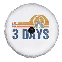 Easter A Lot Can Happen in 3 Days Spare Tire Cover Retro Religious Easter Christian - Wonder Print Shop