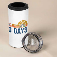 Easter A Lot Can Happen in 3 Days 4 in 1 Can Cooler Tumbler Retro Religious Easter Christian - Wonder Print Shop