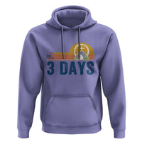 Easter A Lot Can Happen in 3 Days Hoodie Retro Religious Easter Christian - Wonder Print Shop