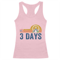 Easter A Lot Can Happen in 3 Days Racerback Tank Top Retro Religious Easter Christian - Wonder Print Shop