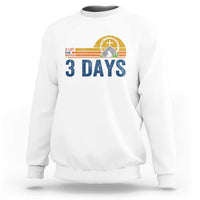Easter A Lot Can Happen in 3 Days Sweatshirt Retro Religious Easter Christian - Wonder Print Shop