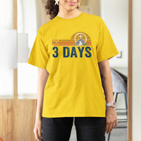 Easter A Lot Can Happen in 3 Days T Shirt For Women Retro Religious Easter Christian - Wonder Print Shop