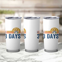 Easter A Lot Can Happen in 3 Days Tumbler Cup Retro Religious Easter Christian - Wonder Print Shop