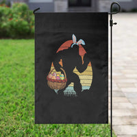 Bigfoot Easter Garden Flag Bunny Sasquatch Eggs Retro - Wonder Print Shop