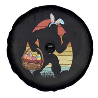 Bigfoot Easter Spare Tire Cover Bunny Sasquatch Eggs Retro - Wonder Print Shop
