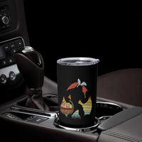 Bigfoot Easter Tumbler Cup Bunny Sasquatch Eggs Retro - Wonder Print Shop