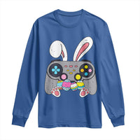 Easter Video Game Long Sleeve Shirt Bunny Eggs Gaming Gamer - Wonder Print Shop