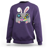 Easter Video Game Sweatshirt Bunny Eggs Gaming Gamer - Wonder Print Shop
