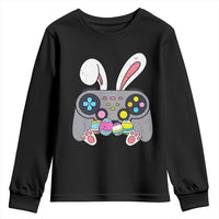 Easter Video Game Youth Sweatshirt Bunny Eggs Gaming Gamer - Wonder Print Shop