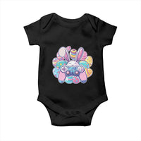 Easter Video Game Baby Onesie Cute Bunny Eggs Gaming Gamer - Wonder Print Shop