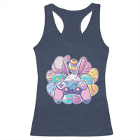 Easter Video Game Racerback Tank Top Cute Bunny Eggs Gaming Gamer - Wonder Print Shop