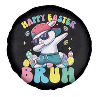 Bruh Easter Spare Tire Cover Funny Bunny Dab Rabbit Dance - Wonder Print Shop