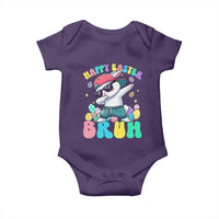 Bruh Easter Baby Onesie Funny Bunny Dab Rabbit Dance - Wonder Print Shop