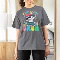 Bruh Easter T Shirt For Women Funny Bunny Dab Rabbit Dance - Wonder Print Shop