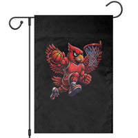 Cardinal Playing Basketball Graphic Garden Flag Dunk Mascot Sports Fan Gift