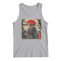 Alien Samurai Tank Top Vintage Japanese Art UFO Funny Ukiyo-e Warrior