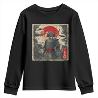 Alien Samurai Youth Sweatshirt Vintage Japanese Art UFO Funny Ukiyo-e Warrior