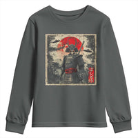 Alien Samurai Youth Sweatshirt Vintage Japanese Art UFO Funny Ukiyo-e Warrior