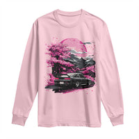 JDM Japanese Long Sleeve Shirt Tokyo Japan Drift Race Car Mount Fuji Cherry Blossom Sakura TS10