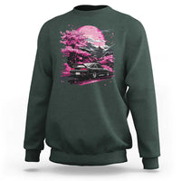 JDM Japanese Sweatshirt Tokyo Japan Drift Race Car Mount Fuji Cherry Blossom Sakura - Wonder Print Shop