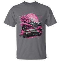JDM Japanese T Shirt Tokyo Japan Drift Race Car Mount Fuji Cherry Blossom Sakura - Wonder Print Shop