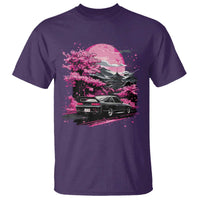 JDM Japanese T Shirt Tokyo Japan Drift Race Car Mount Fuji Cherry Blossom Sakura - Wonder Print Shop