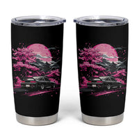 JDM Japanese Tumbler Cup Tokyo Japan Drift Race Car Mount Fuji Cherry Blossom Sakura - Wonder Print Shop