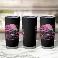 JDM Japanese Tumbler Cup Tokyo Japan Drift Race Car Mount Fuji Cherry Blossom Sakura - Wonder Print Shop
