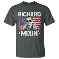 Funny 4th of July Richard Nixon Mixin T Shirt Patriotic Bartender American Flag - Wonder Print Shop