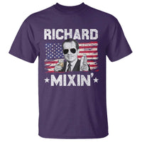Funny 4th of July Richard Nixon Mixin T Shirt Patriotic Bartender American Flag - Wonder Print Shop