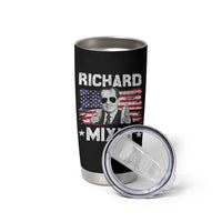 Funny 4th of July Richard Nixon Mixin Tumbler Cup Patriotic Bartender American Flag - Wonder Print Shop