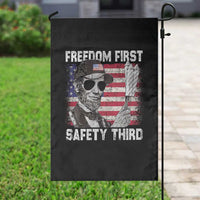 Lincoln 4th Of July Garden Flag Abe Freedom First Safety Third American Flag - Wonder Print Shop