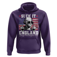 Funny 4th of July George Washington Hoodie Suck It England 1776 - Wonder Print Shop