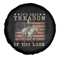George Washington It's Only Treason If You Lose 4th Of July Spare Tire Cover Vintage Retro - Wonder Print Shop