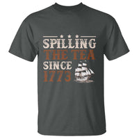 Spilling The Tea Since 1773 T Shirt Retro Usa Patriotic 4th of July Party - Wonder Print Shop