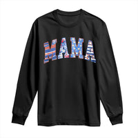 American Mama Long Sleeve Shirt 4th of July - Wonder Print Shop