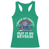 Back It Up Terry Put It In Reverse Racerback Tank Top Funny 4th Of July - Wonder Print Shop