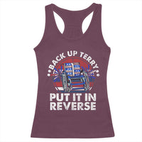 Back It Up Terry Put It In Reverse Racerback Tank Top Funny 4th Of July - Wonder Print Shop