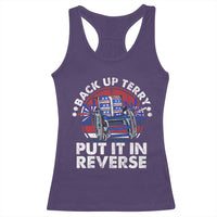 Back It Up Terry Put It In Reverse Racerback Tank Top Funny 4th Of July - Wonder Print Shop