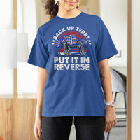 Back It Up Terry Put It In Reverse T Shirt For Women Funny 4th Of July - Wonder Print Shop